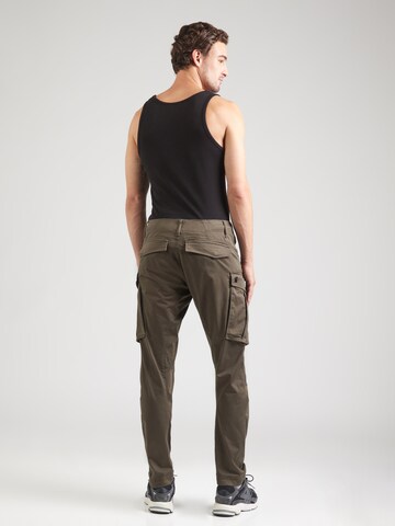 Effilé Pantalon cargo G-STAR en vert