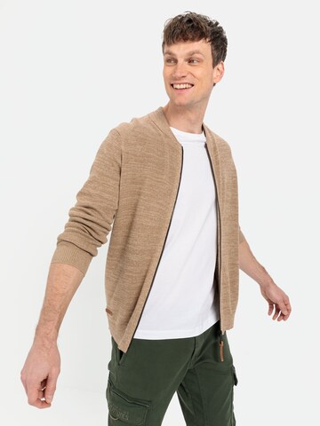 CAMEL ACTIVE Strickjacke in Beige