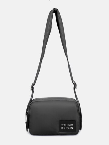 STUDIO BERLIN Crossbody Bag 'DAHLEM MINI' in Black: front