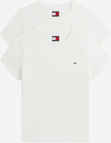 Tommy Jeans Shirt 'Slim T' in White: front