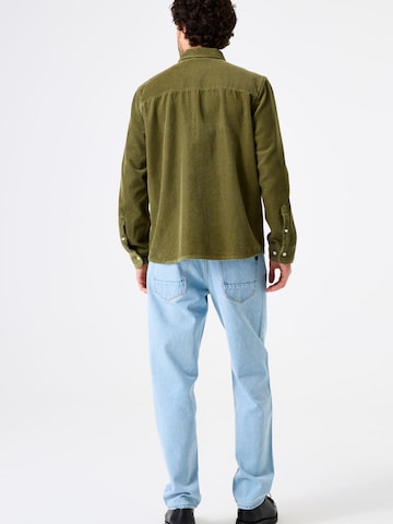 GARCIA Regular Fit Hemd in Grün