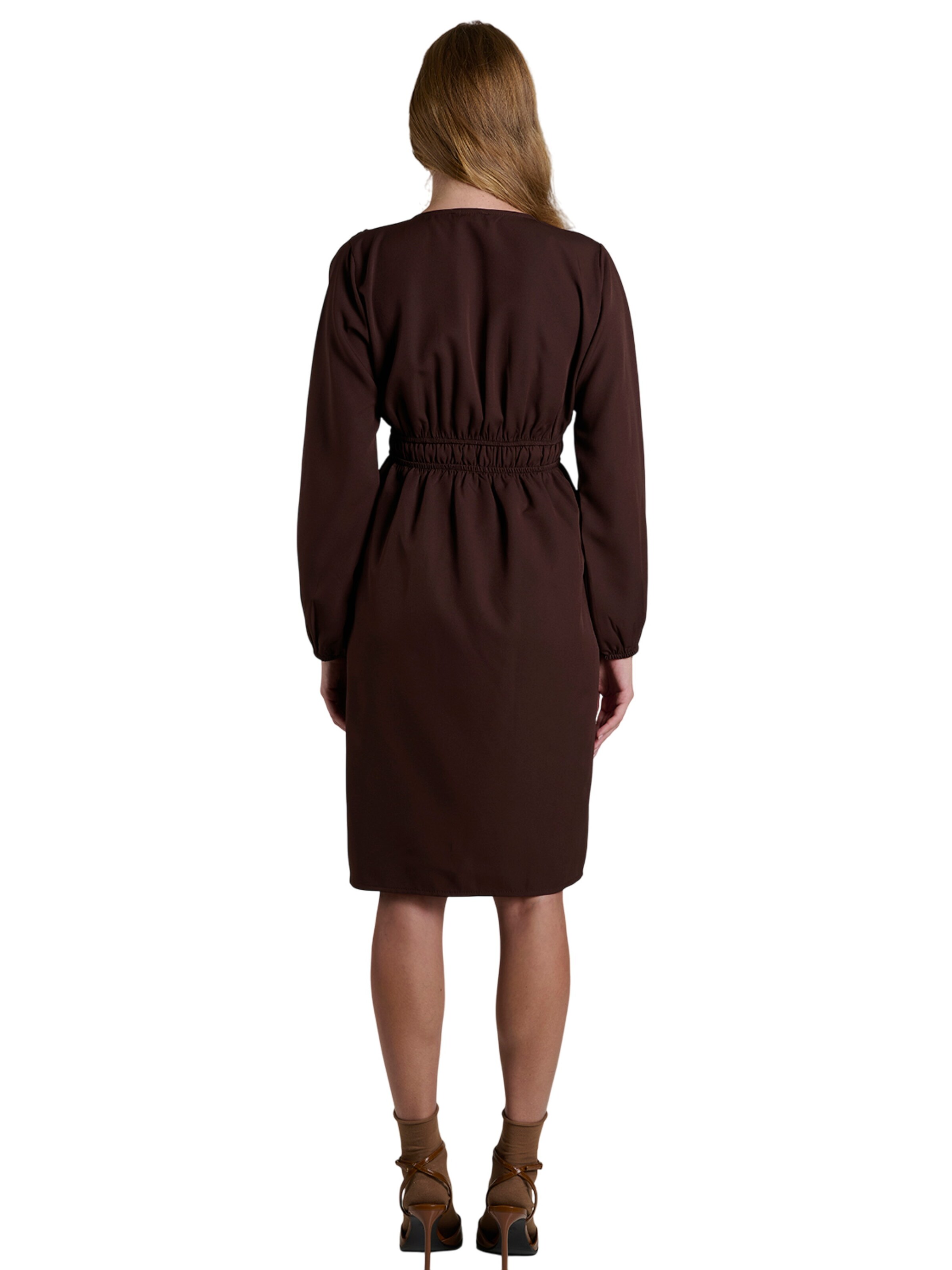 LYN MAMA Kleid in Braun