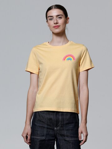 Watapparel Shirt ' Women Power ' in Gelb: Vorderseite