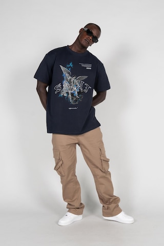 MJ Gonzales Shirt 'SAINT V.1' in Blue