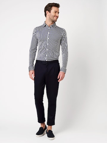 DESOTO Slim fit Button Up Shirt in Blue