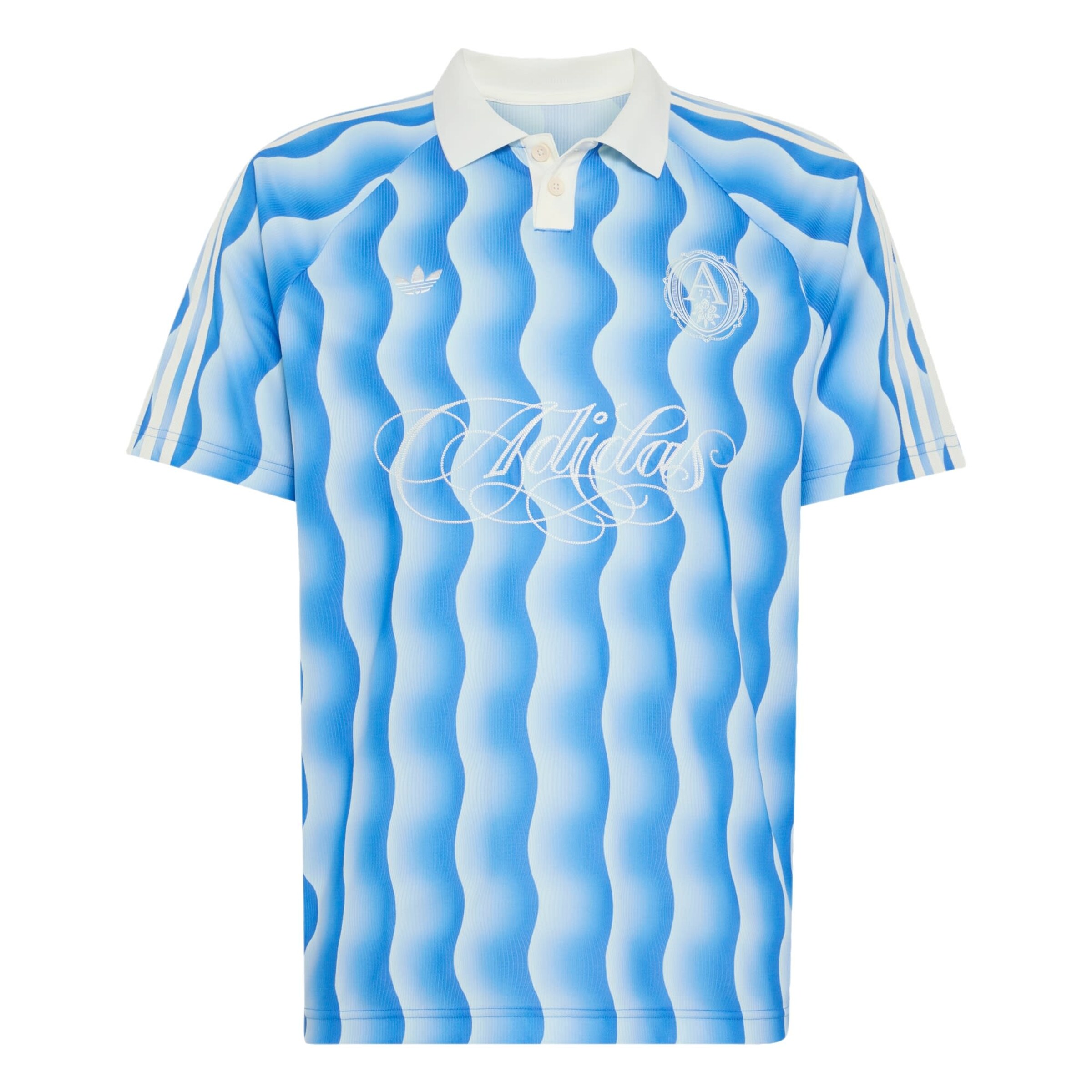 ADIDAS ORIGINALS Shirt in Blauw: voorkant