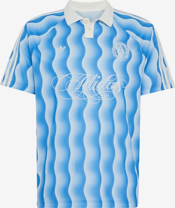 T-Shirt ADIDAS ORIGINALS en bleu : devant