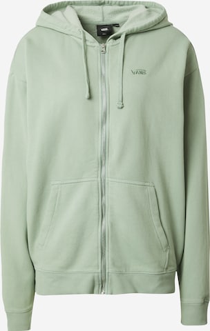 VANS Sweatjacke 'Everyday' in Grün: predná strana