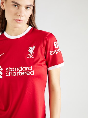 sarkans NIKE Sportiska stila krekls 'Liverpool FC'