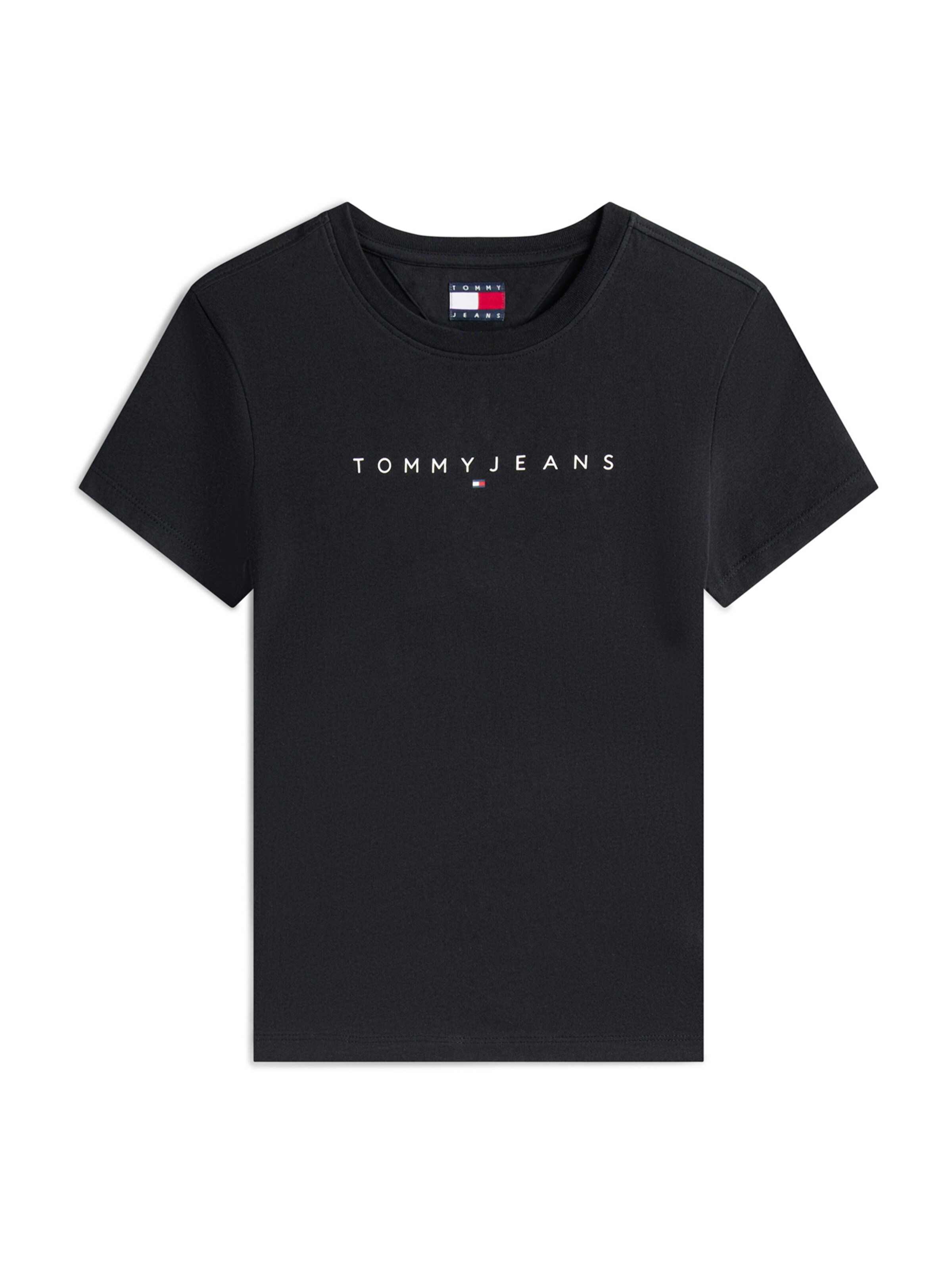 Tommy Jeans Tričko - Čierna: predná strana