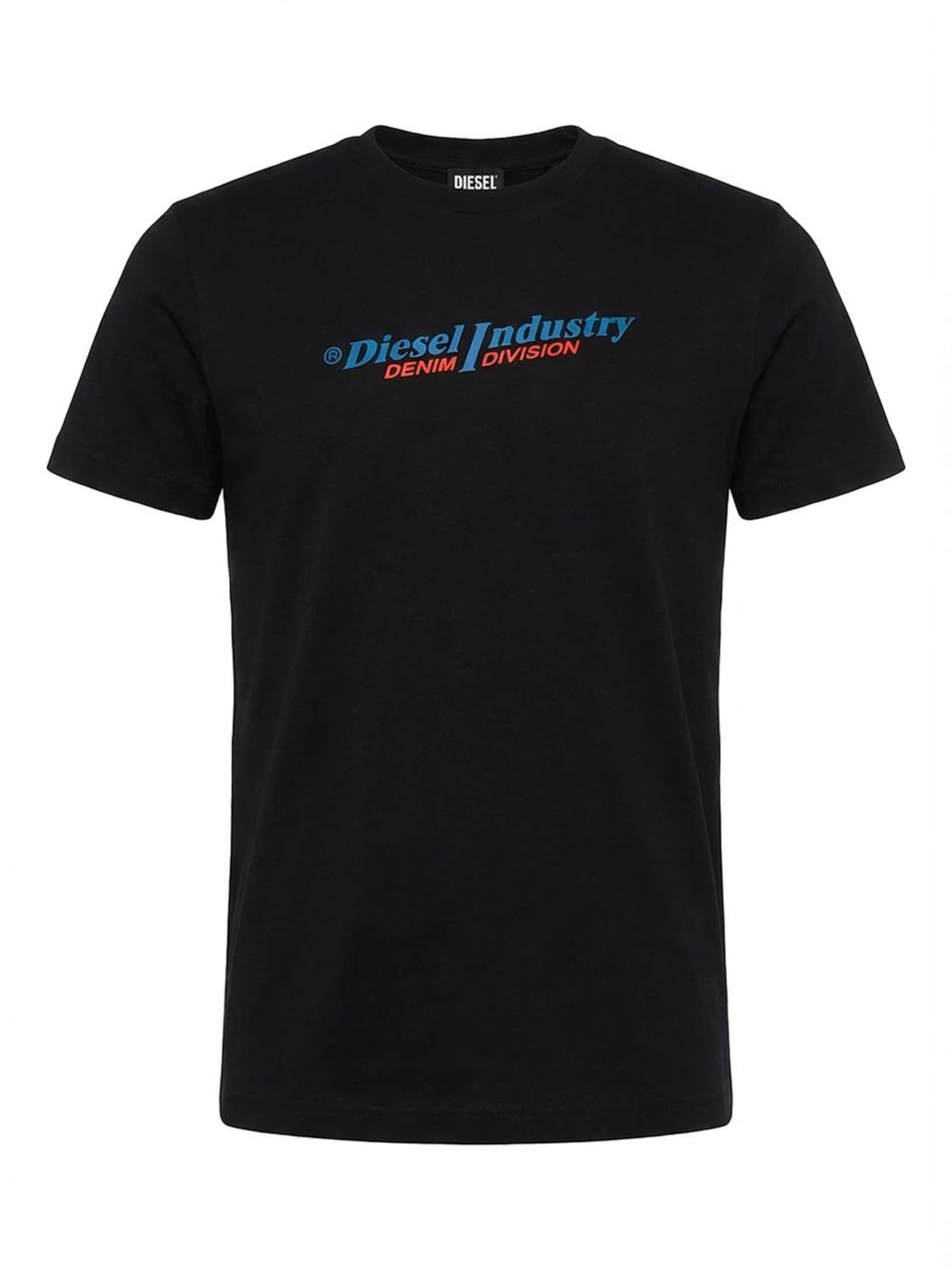 Maglietta 'T-Diegor New Industries' DIESEL di colore nero, Visualizzazione prodotti