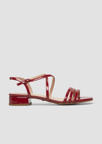 s.Oliver Strap sandal in Red