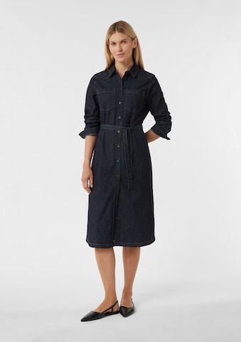 Robe-chemise COMMA en bleu : devant
