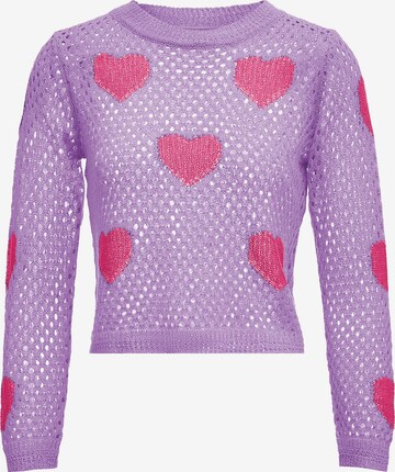 IMMY Sweater in Purple: front