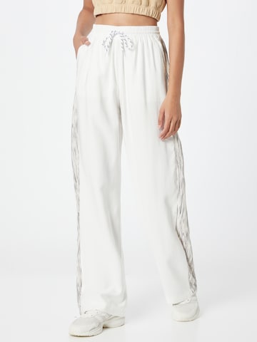 Ipekyol Wide leg Broek in Wit: voorkant