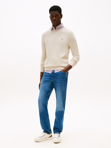 TOMMY HILFIGER Pullover 'ESSENTIAL' in Beige