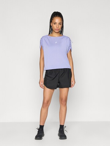 ASICS Regular Sportshorts 'NAGINO' in Schwarz