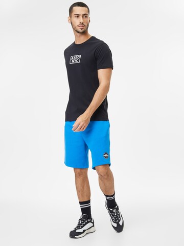 AÉROPOSTALE Regular Shorts in Blau