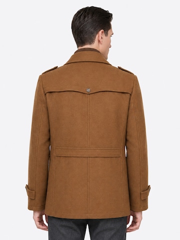 ALLTHEMEN Winterjas 'Morgenkühle' in Bruin