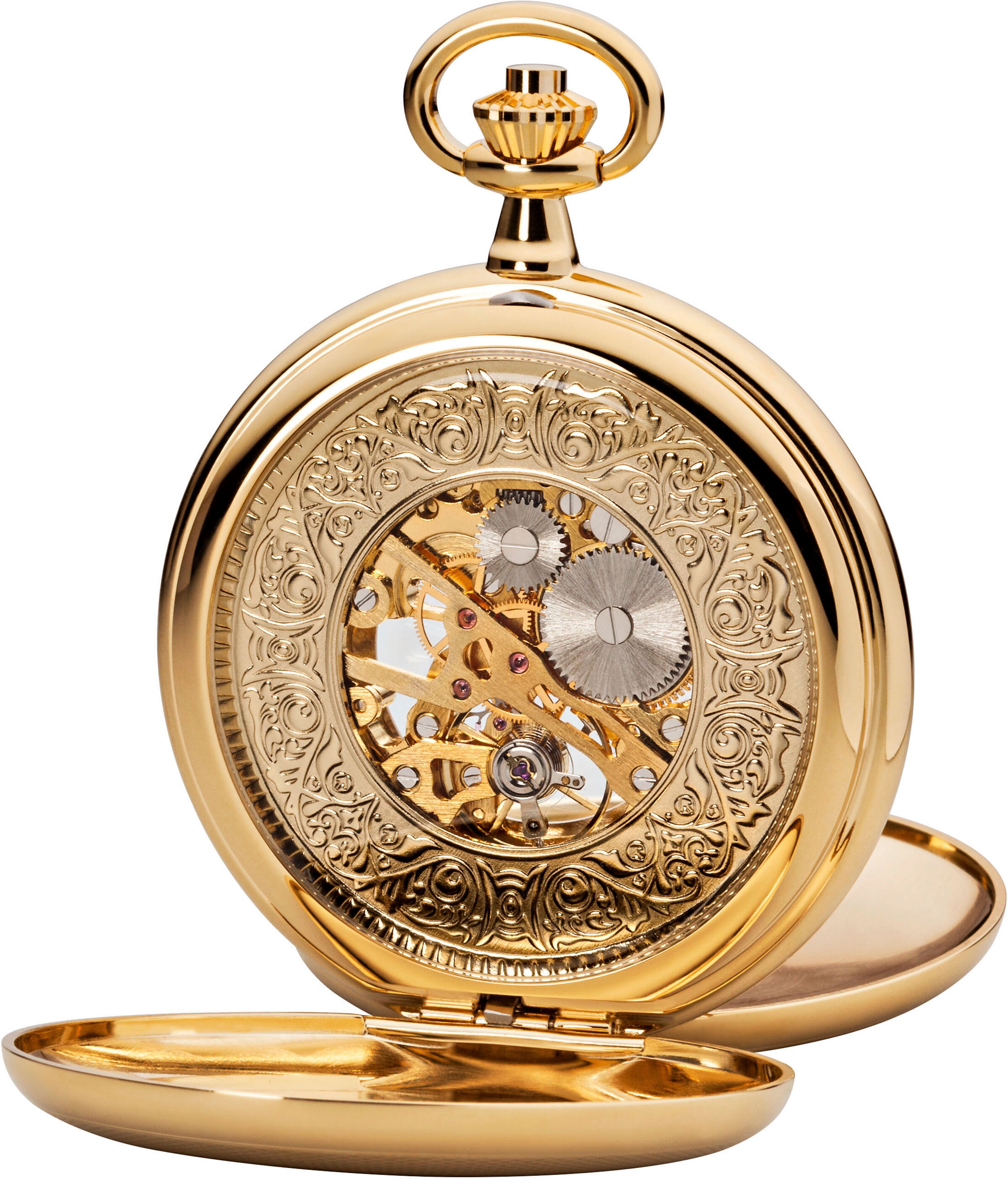 REGENT Analog Watch in Gold: front