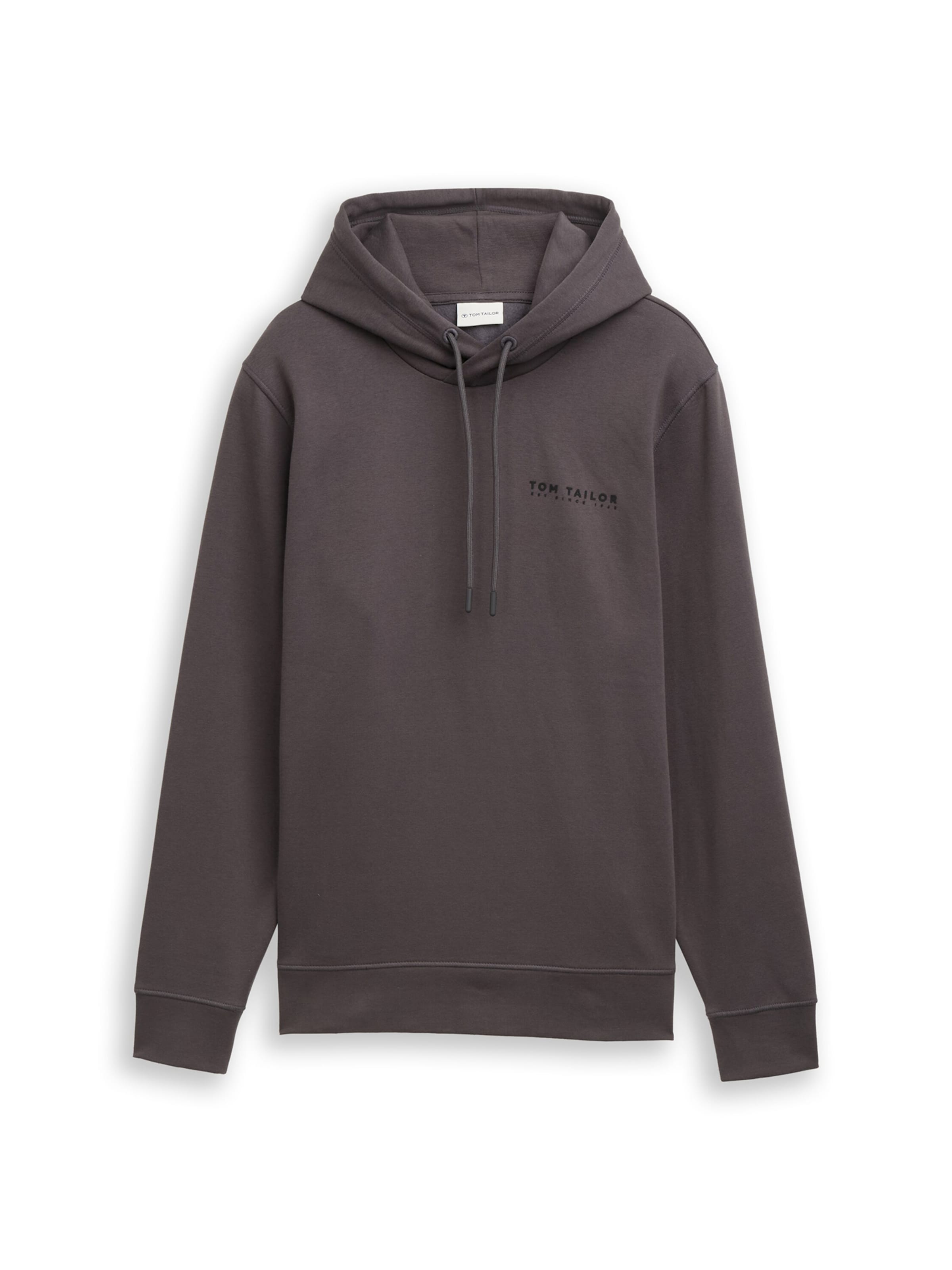 TOM TAILOR Mikina – šedá: přední strana