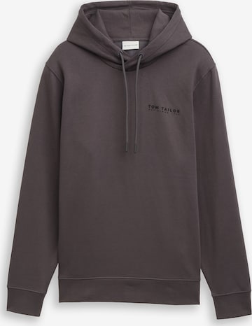 TOM TAILOR Sweatshirt in Grey: front