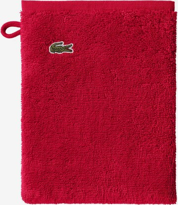 LACOSTE Washandjes in Rood: voorkant