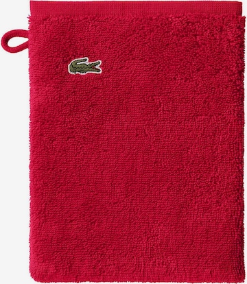 LACOSTE Washcloth in Red: front