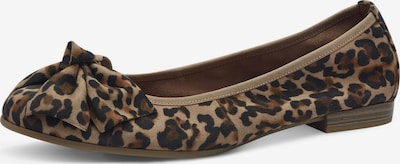 Tamaris Ballet Flats 'Tamaris Ballerina - Leopard Leder' in 36 in Brown, Item view