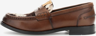 CAFè NOIR Mokassin in cognac / gelb, Produktansicht