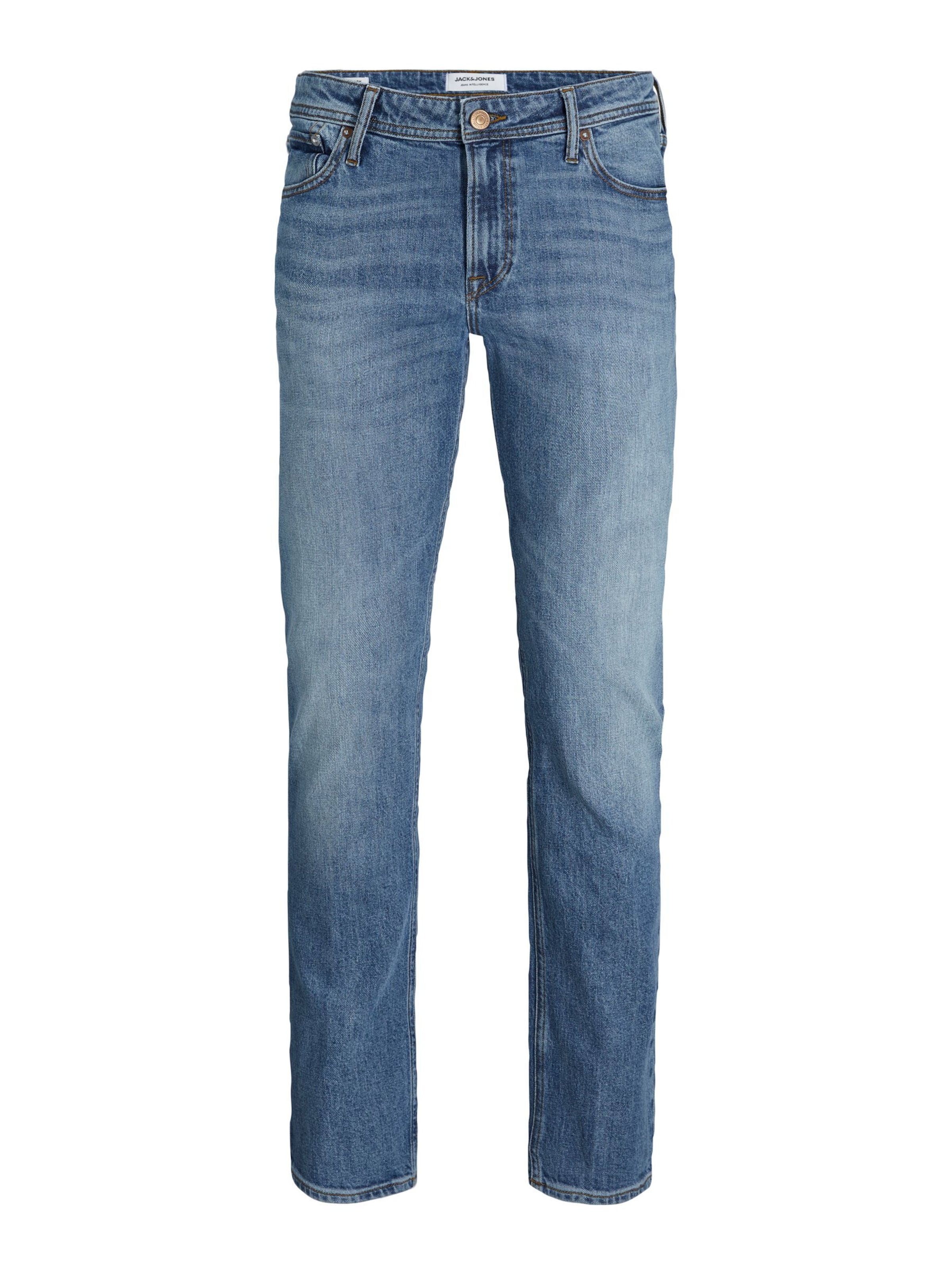 Jack & Jones Plus Regular Jeans 'JJIMIKE JJORIGINAL' in Blue: front