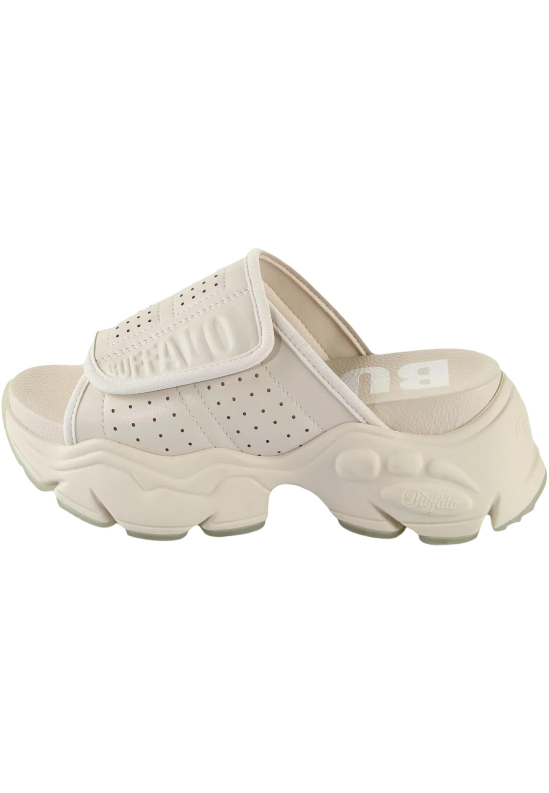 BUFFALO Pantofle – béžová: přední strana