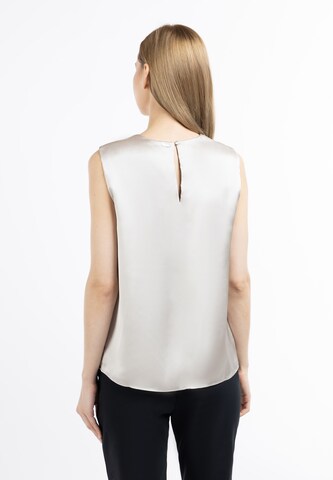 DreiMaster Klassik Bluse in Beige