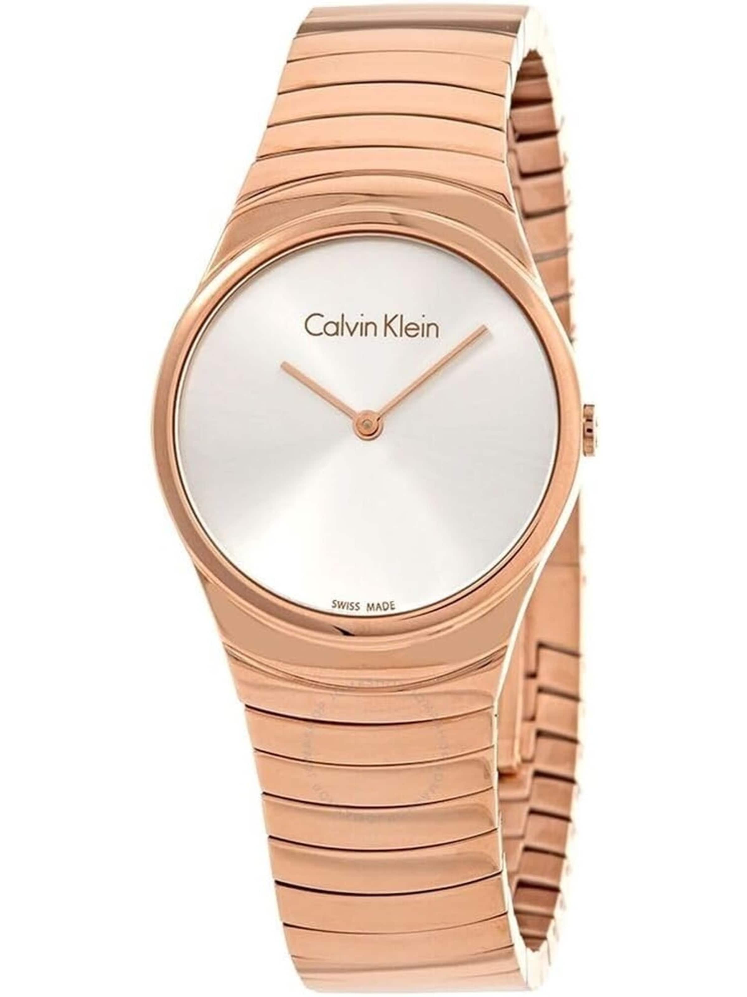 Montre à affichage analogique Calvin Klein - Uhren en argent : devant