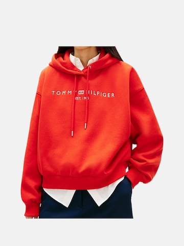 Pull-over TOMMY HILFIGER en rouge