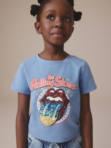Next Shirt 'Rolling Stones' in Blue: front