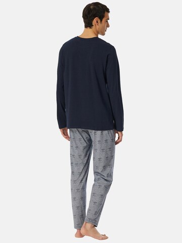 Pyjama long SCHIESSER en bleu