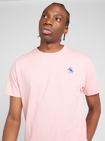 T-Shirt 'Dance Gull' Cleptomanicx en rose