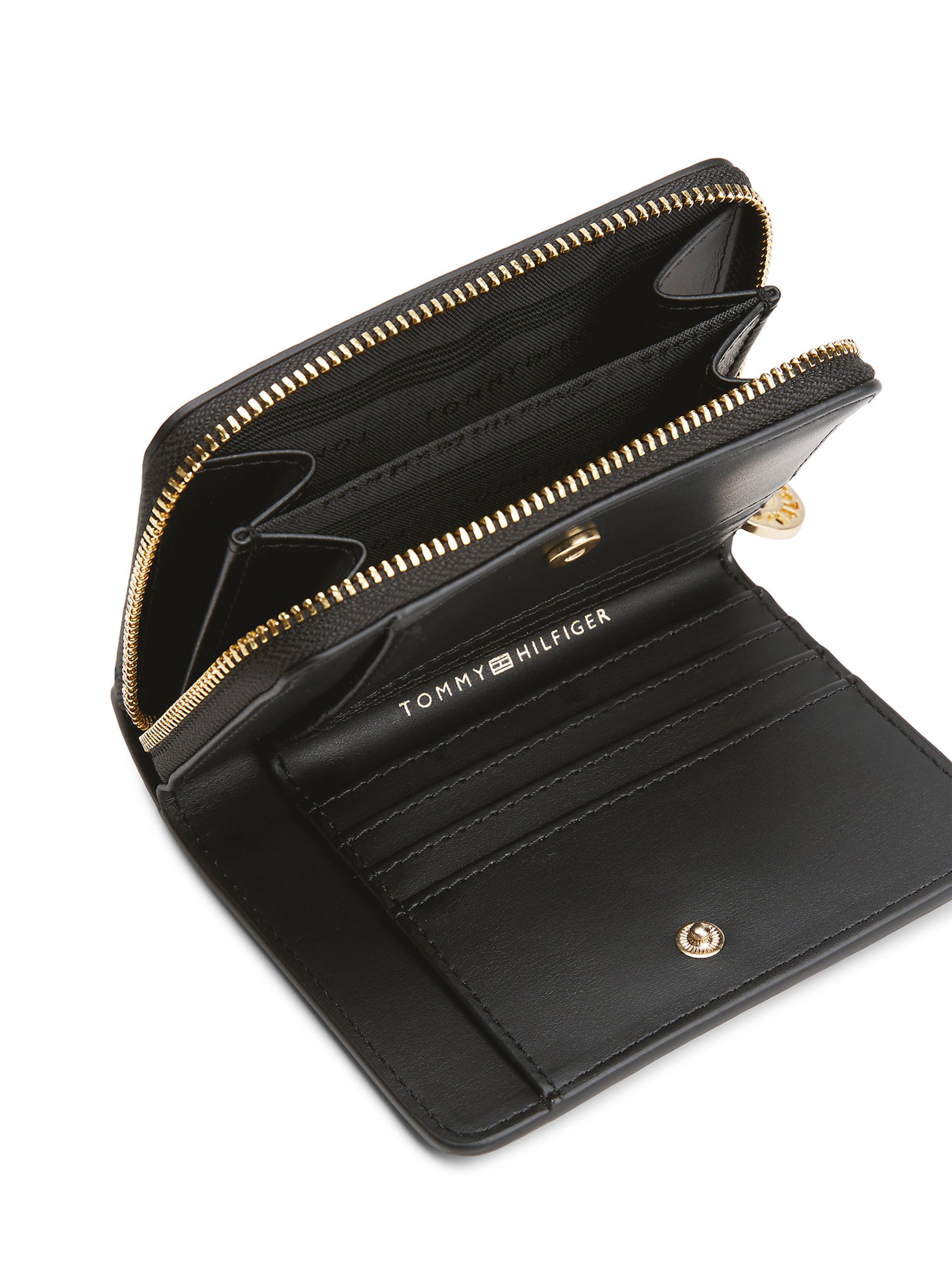 TOMMY HILFIGER Plånbok 'Distinct' i svart