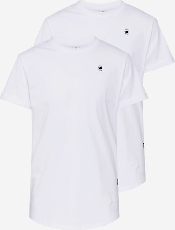 G-STAR Tričko - Biela: predná strana