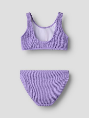 NAME IT Bustier Bikini in Lila