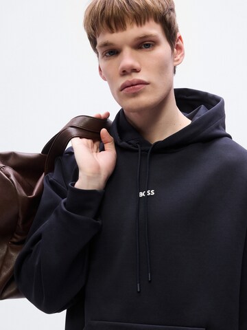 BOSS Collegepaita 'Sly Zone' värissä sininen