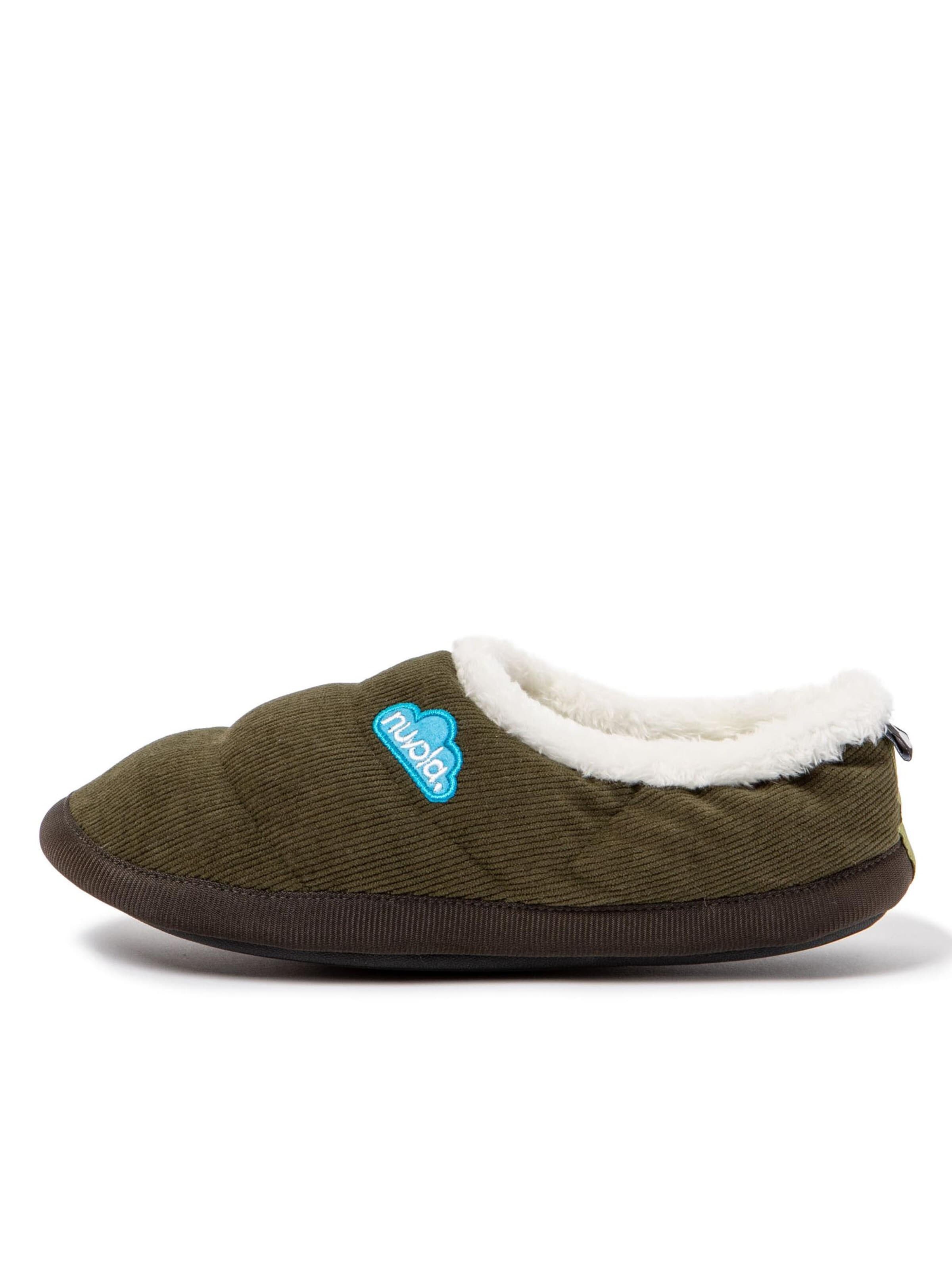 Pantoufle 'Classic Cordy' Nuvola. en vert : devant