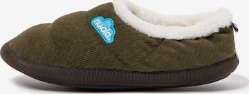 Pantoufle 'Classic Cordy' Nuvola. en vert : devant