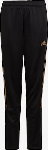 ADIDAS SPORTSWEAR - regular Pantalón deportivo en negro: frente