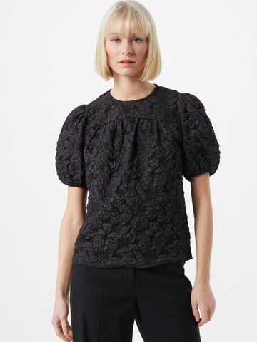 Y.A.S Shirt 'COVA' in Zwart: voorkant