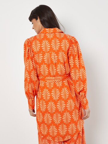 Robe Apricot en orange
