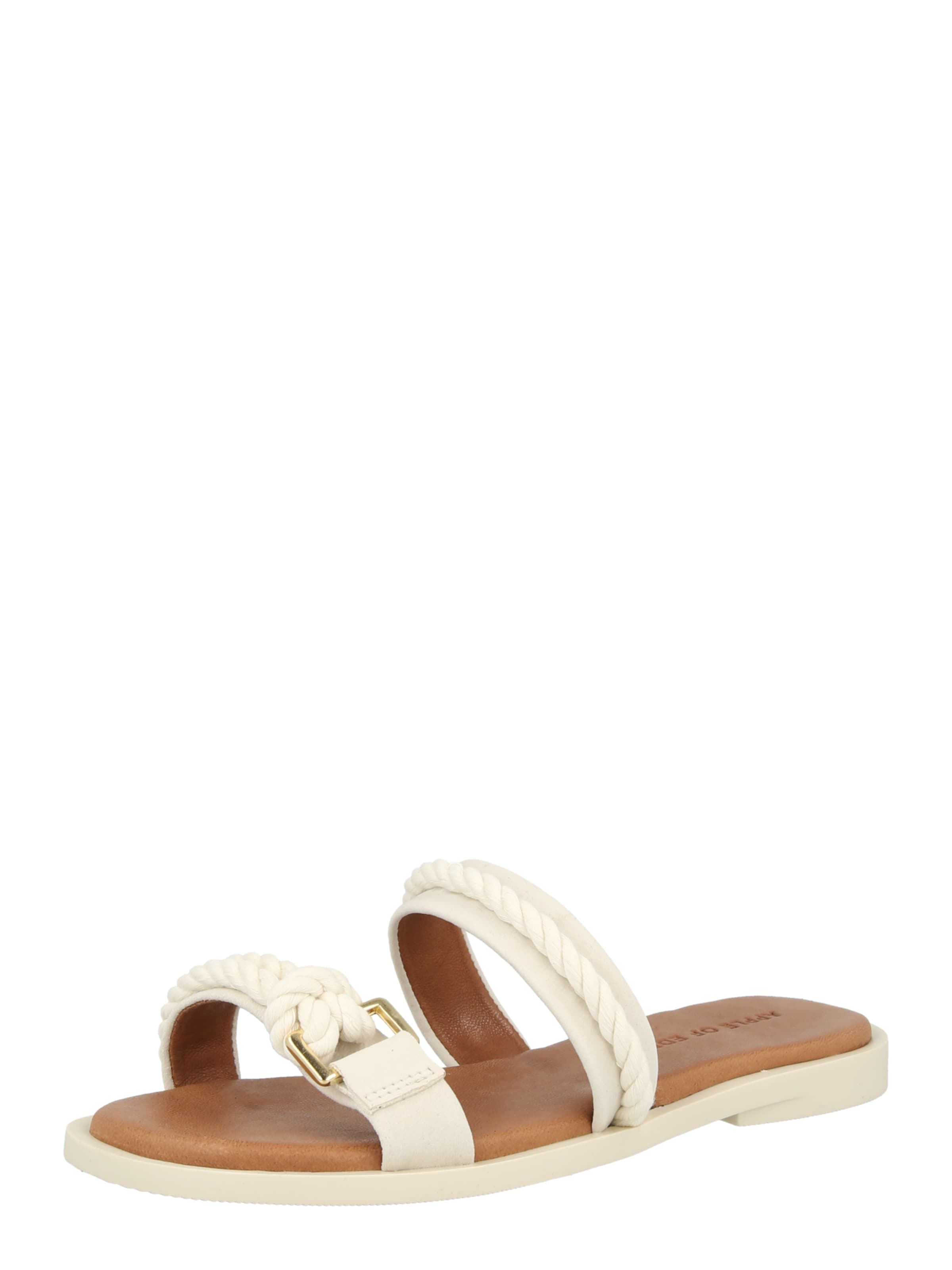 Mule 'ADA' Apple of Eden en beige : devant