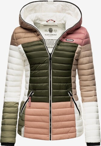 NAVAHOO Between-Season Jacket 'Multikulti' in Mixed colors: front