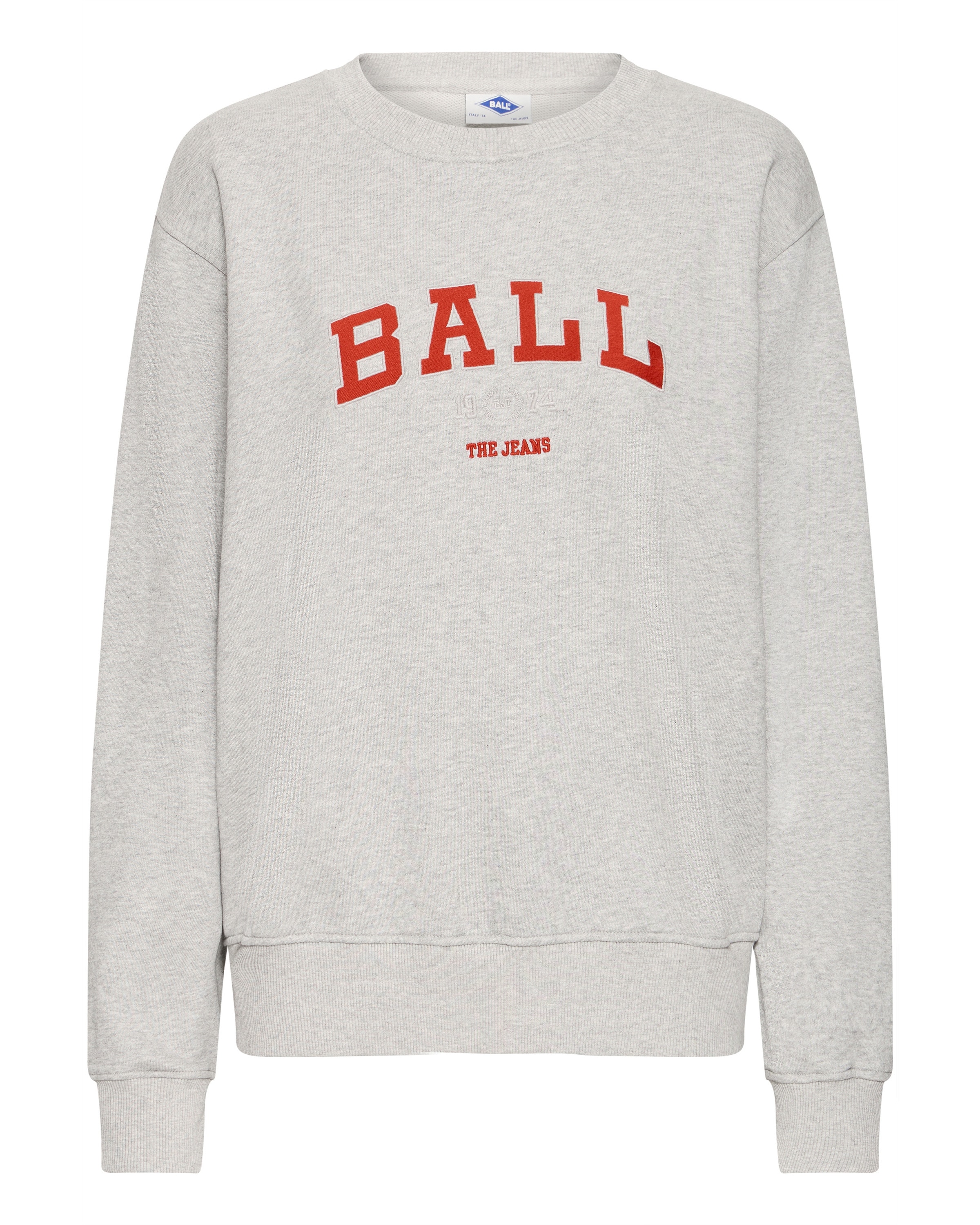 Sweat-shirt ' Taylor' Ball en gris : devant